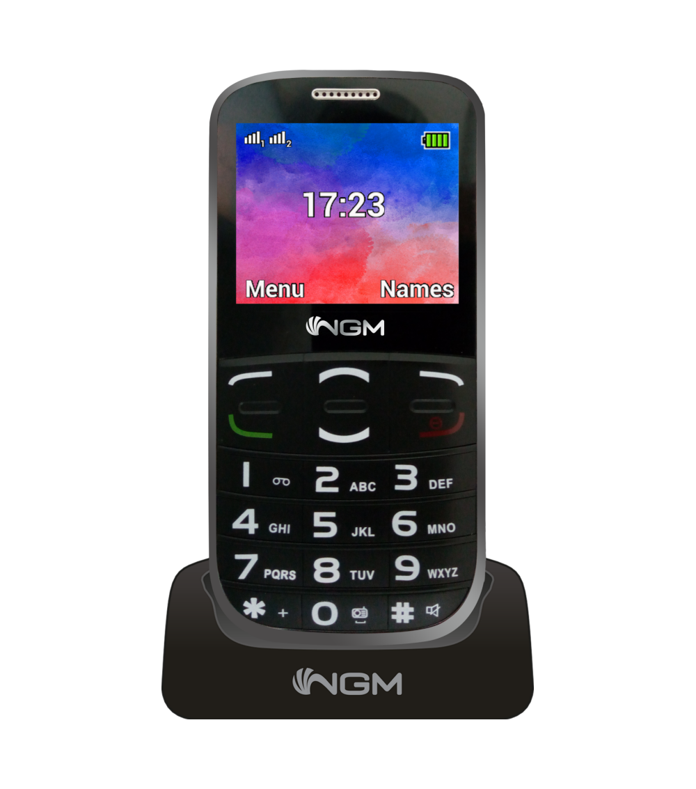 NGM_FacileEGO_black_front_basetta